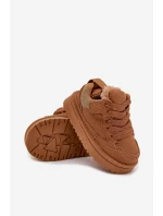 Dětské tenisky s teplou podšívkou Camel Mireen