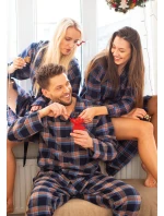 Kľúč MNS 431 B25 long/r M-2XL pánske pyžamo bez zipsu