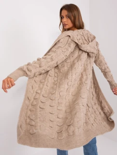 Kardigán BA SW 8026.93P tmavo lila