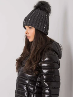 Dámska čiapka.93 tmavo šedá