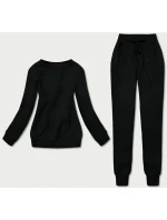 Dámsky teplákový komplet 68C20383-3 Čierna - J:STYLE