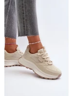 Sneakersy Damskie HI-POLY SYSTEM Big Star NN274A105 Beżowe