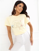 Tričko IR TS R2766.60 svetložlté