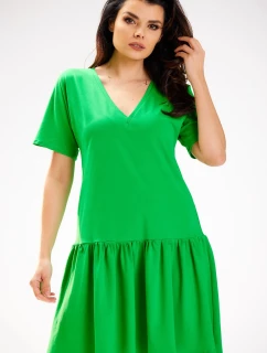Denné šaty M295 zelené - Infinite You