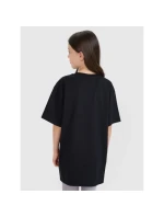 Dievčenské oversize tričko s potlačou 4F FJRSS25TTSHF2646-20S