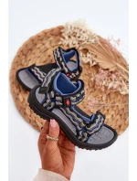 Dziecięce Sandałki Lee Cooper LCW-24-34-2601 Granatowe