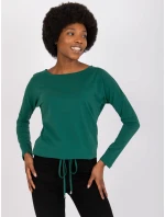 Blúzka RV BZ 5122.05P tmavo zelená