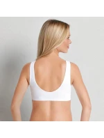 Dámsky tehotenský top bez švov 5100 White 006 - Anita