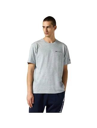 Champion SS Tričko šedé 221798 EM021 pánske