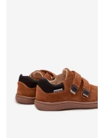 Kožené Sandály Barefoot Dětské Bartek 8600363 Světle hnědé