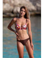 Plavky Chocolatte (1) (podprsenka + šortky + tangá) - Ewlon Plavky Chocolatte (1) (podprsenka + šortky + tangá) - Ewlon