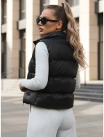 Dámska prešívaná vesta WILLOW black FashionStreet TY3796 Dámska prešívaná vesta WILLOW black FashionStreet TY3796