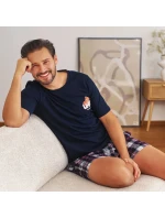 Pánske pyžamo 7201 modré - Doctornap