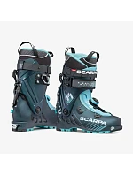 Dámske skialpinistické topánky Scarpa F1 – antracit/aqua Dámske skialpinistické topánky Scarpa F1 – antracit/aqua
