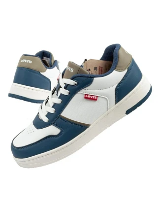 Detská športová obuv Levi's Kick Se youth white pohodlná móda Detská športová obuv Levi's Kick Se youth white pohodlná móda