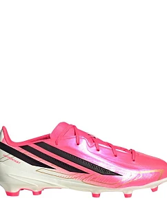 Detské kopačky adidas F50 Hyperfast League FG pink HQ5161