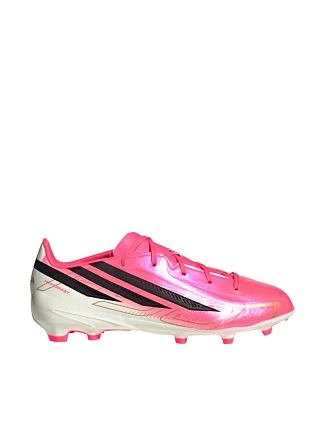 Detské kopačky adidas F50 Hyperfast League FG pink HQ5161