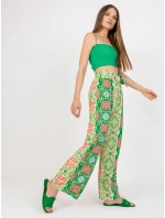 DHJ SP 13587 nohavice.66P zelená