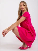 Šaty RV SK 5672.03P fuchsiová