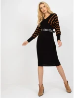 Dámske šaty TW SK BE 1540 čierne Dámske šaty TW SK BE 1540 čierne