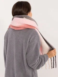 Šál AT SZ 2320.50 sivo-ružový