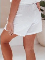 Dámske šortky RELAX TIME white FashionStreet SY0462 Dámske šortky RELAX TIME white FashionStreet SY0462