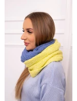 KN14 Dámsky dvojfarebný čepiec kiwi+jeans