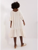 DHJ SK 6057 šaty.93 svetlo béžová DHJ SK 6057 šaty.93 svetlo béžová