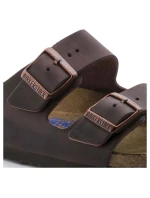 Dámske žabky Birkenstock Arizona Soft Footbed Oiled Leather Habana (0452763)