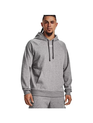 Pánska mikina Under Armour Rival Fleece Hoodie, sivá, 1379757 025, veľkosť XL Pánska mikina Under Armour Rival Fleece Hoodie, sivá, 1379757 025, veľkosť XL