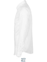 NEOBLU Blaise Men Mikro keprová košeľa s dlhým rukávom 24.3182 optic white NEOBLU Blaise Men Mikro keprová košeľa s dlhým rukávom 24.3182 optic white