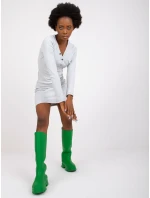 Šaty RV SK 7438.17 svetlo šedá