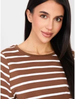 Tričko RV TS A1087.74 svetlohnedé