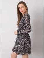 Šaty TW SK BI 26329.20 čiernobielych