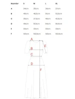 M858 Maxi šaty s odhaleným chrbtom - model 1