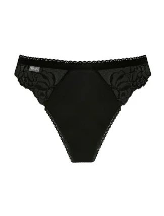 Dámske nohavičky PLAYTEX COTTON FEMININE SLIP 2x - PLAYTEX - čierne Dámske nohavičky PLAYTEX COTTON FEMININE SLIP 2x - PLAYTEX - čierne