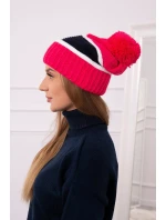 Kinga dámska čiapka K297 pink neon+green