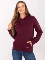 Mikina D10600BI02690A8NO burgundy
