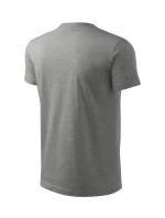 Klasické nové pánske tričko tmavosivé