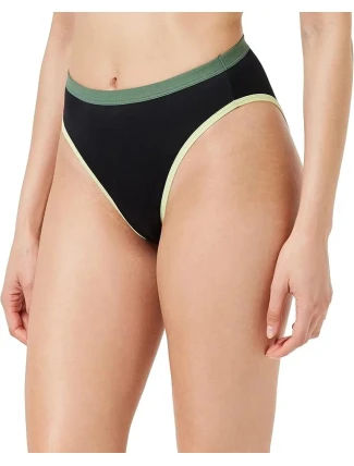 Dámske plavky Shore Marina Grande Ultra Highleg 0004 Black - Sloggi