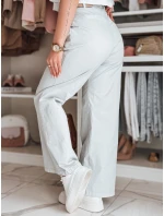 Dámske nohavice so širokými nohavicami MOBISKA modrá FashionStreet UY2619