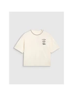 Dámske tričko oversize s 4F 4FRSS25TTSHF2979-11S Dámske tričko oversize s 4F 4FRSS25TTSHF2979-11S