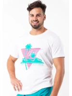 Pánske tričko F92I03JR03D A009 white - Guess