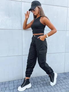Dámske padákové nohavice NECTI black FashionStreet UY1637
