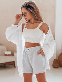 Dámske šortky OWN STYLE sivé FashionStreet SY0454
