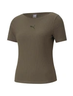 Dámske tričko Her Ribbed Slim Grape Leaf W 531917 44 - Puma