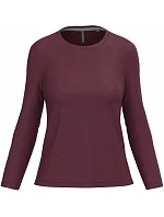 Kariban K 383 Dámske tričko s dlhým rukávom 20.K383 wine