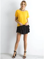 Tričko RV TS 4662.86 tmavo žltá