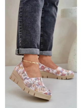 Dámske poltopánky RMR23109D-7 Beige mix - Jezzi Dámske poltopánky RMR23109D-7 Beige mix - Jezzi