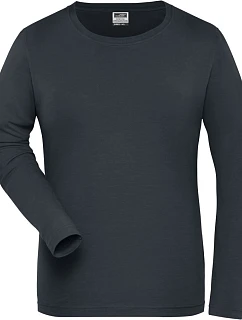 Daiber JN 1803 Dámske elastické pracovné tričko – Solid 02.1803 carbon